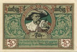 Rothenburg - Stadt - 24.6.1921 - 50 Pfennig
