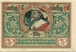 Rothenburg - Stadt - 24.6.1921 - 50 Pfennig