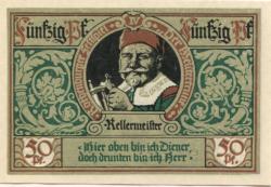 Rothenburg - Stadt - 24.6.1921 - 50 Pfennig