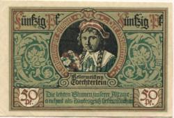 Rothenburg - Stadt - 24.6.1921 - 50 Pfennig