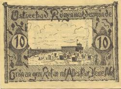 Rügenwaldermünde (heute: PL-Darlowko) - Gemeinde - 15.7.1921 - 10 Pfennig