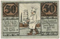 Salzwedel - Stadt - 20.3.1921 - 50 Pfennig
