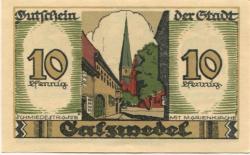 Salzwedel - Stadt - 15.12.1921 - 10 Pfennig 