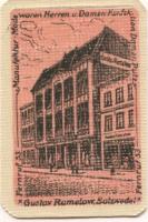 Salzwedel - Ramelow, Gustav, Manufakturwaren, Herren- und Damen-Konfektion, Damen-Putz - 1.3.1921 - 5 Pfennig