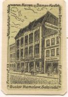 Salzwedel - Ramelow, Gustav, Manufakturwaren, Herren- und Damen-Konfektion, Damen-Putz - 1.3.1921 - 50 Pfennig