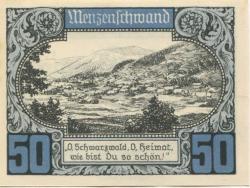 Sankt Blasien - Amtsverwaltung - -- - 50 Pfennig