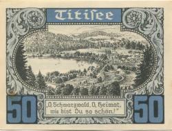 Sankt Blasien - Amtsverwaltung - -- - 50 Pfennig