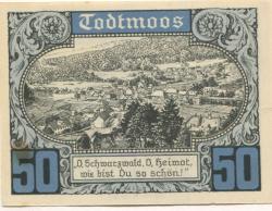 Sankt Blasien - Amtsverwaltung - -- - 50 Pfennig