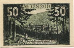 Sankt Blasien - Stadt - 1.7.1920 - 50 Pfennig