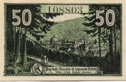 Sankt Blasien - Stadt - 1.7.1920 - 50 Pfennig