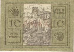 Sankt Goar - Stadt - 15.10.1920 - 10 Pfennig