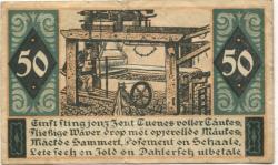 Sankt Tönis (heute: Tönisvorst) - Gemeinde - 5.11.1920 - 50 Pfennig