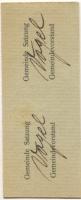 Satzung (heute: Marienberg) - Gemeinde - - 31.12.1917 - (60) Pfennig