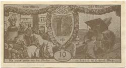 Saulgau - Stadt - 15.2.1918 - 1.2.1920 - 10 Pfennig
