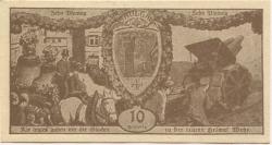Saulgau - Stadt - 15.2.1918 - 1.2.1920 - 10 Pfennig