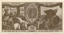 Saulgau - Stadt - 15.2.1918 - 1.2.1920 - 10 Pfennig