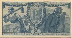 Saulgau - Stadt - 15.2.1918 - 1.2.1920 - 50 Pfennig