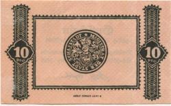 Schafstädt (heute: Lauchstädt (Bad)) - Stadt - 15.3.1920 - 10 Pfennig
