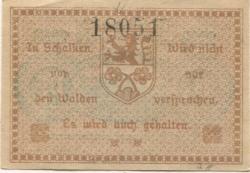 Schalkau - Stadt - 1918 - 10 Pfennig