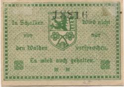 Schalkau - Stadt - 1918 - 50 Pfennig