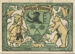 Schalkau - Stadt - 1920 - 50 Pfennig