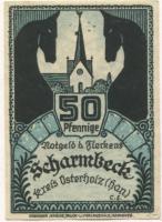 Scharmbeck (heute: Osterholz-Scharmbeck) - Flecken - 1.12.1920 - 31.12.1923 - 50 Pfennig