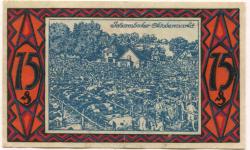Scharmbeck (heute: Osterholz-Scharmbeck) - Flecken - 1.12.1920 - 31.12.1923 - 75 Pfennig