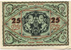 Scharmbeck (heute: Osterholz-Scharmbeck) - Flecken - 1.3.1921 - 31.12.1923 - 25 Pfennig 