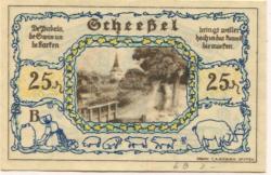 Scheeßel - Gemeinde - 1.1.1921 - 25 Pfennig