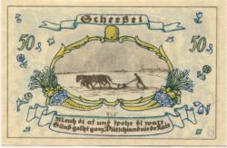 Scheeßel - Gemeinde - 1.1.1921 - 50 Pfennig