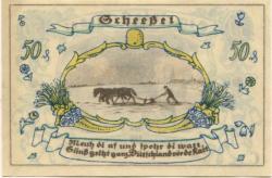 Scheeßel - Gemeinde - 1.1.1921 - 50 Pfennig
