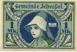 Scheeßel - Gemeinde - 1.10.1921 - 31.3.1922 - 1 Mark