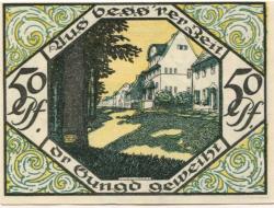 Scheibenberg - Stadt - 1.7.1921 - 50 Pfennig