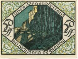 Scheibenberg - Stadt - 1.7.1921 - 50 Pfennig