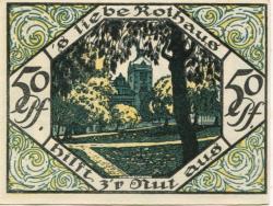Scheibenberg - Stadt - 1.7.1921 - 50 Pfennig