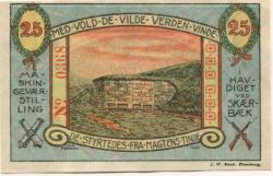 Scherrebek (heute: DK-Skaerbaek) - Gemeinde - 10.4.1920 - 25 Pfennig