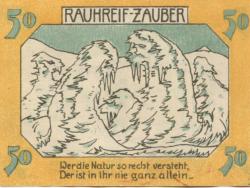 Schierke (heute: Wernigerode) - Schade, Rudolph, Brockenhaus - -- - 50 Pfennig