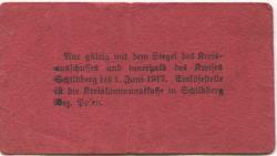 Schildberg (heute: PL-Ostrzeszow) - Kreis - - 1.6.1917 - 10 Pfennig