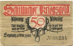 Schiltach - Stadt - 1.10.1918 - 1.10.1921 - 50 Pfennig