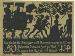 Schmiedeberg (Bad) - Stadt - 1921 - 50 Pfennig