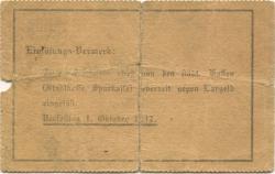 Schneidemühl (heute: PL-Pila) - Stadt - 15.11.1916 - 1.10.1917 - 1/2 Mark
