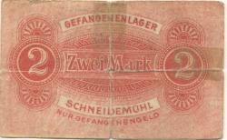 Schneidemühl (heute: PL-Pila) - Gefangenenlager - -- - 2 Mark
