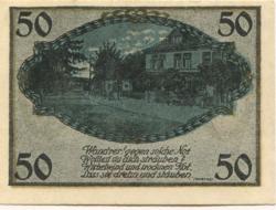 Schnelsen (heute: Hamburg) - Gemeinde - -- - 50 Pfennig