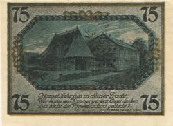 Schnelsen (heute: Hamburg) - Gemeinde - -- - 75 Pfennig
