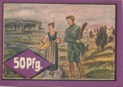 Schobüll-Hockensbüll (heute: Husum) - (Teil-)Gemeinde - -- - 50 Pfennig