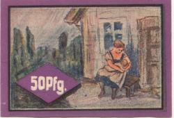 Schobüll-Hockensbüll (heute: Husum) - (Teil-)Gemeinde - -- - 50 Pfennig