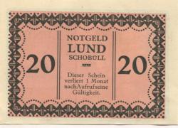 Schobüll-Lund (heute: Husum) - (Teil-)Gemeinde - -- - 20 Pfennig