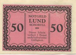 Schobüll-Lund (heute: Husum) - (Teil-)Gemeinde - -- - 50 Pfennig