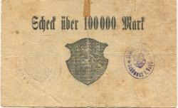 Schöneck - Stadt - 25.7.1923 - 100000 Mark 