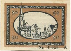 Schwabach - Stadt - 15.12.1918 - 50 Pfennig
